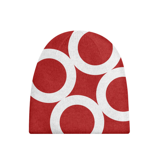 Big 4 O's Beanie - Red