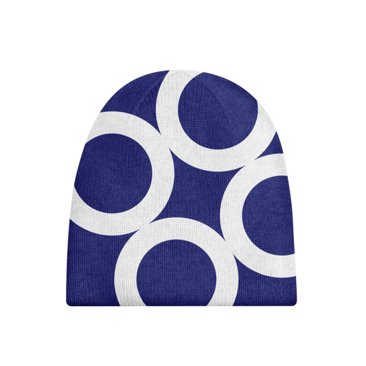 Big 4 O's Beanie - Navy