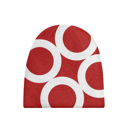 Big 4 O's Beanie - Red